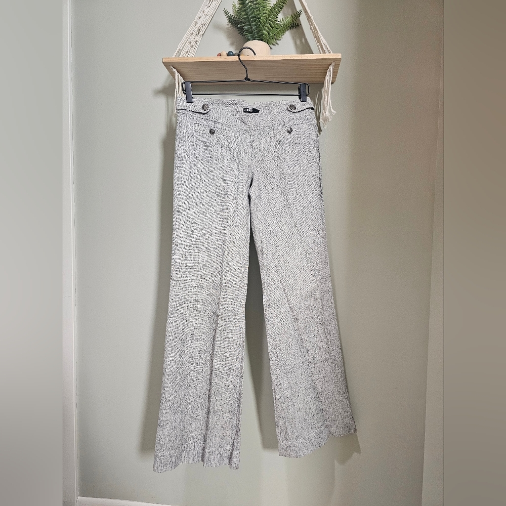 Express Wide Leg Linnen Blend Pant